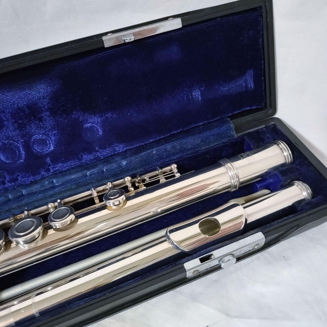 美品　Nikkan　YFL-31　フルート　頭部管銀製　Eメカ付き　YFL31