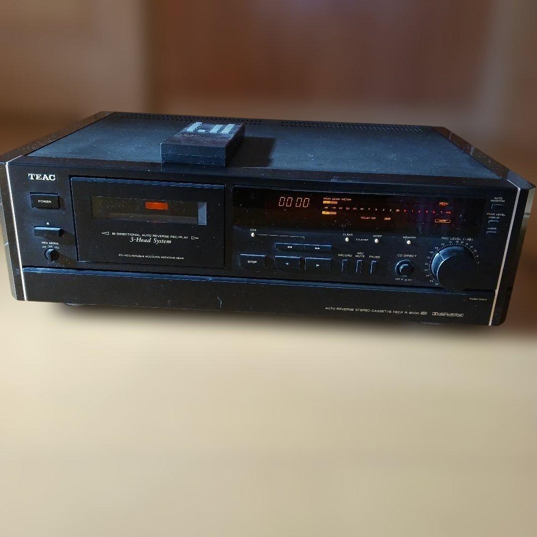 TEAC 3ヘッドオートリバースカセットレコーダーR-9000 TEAC ティアック