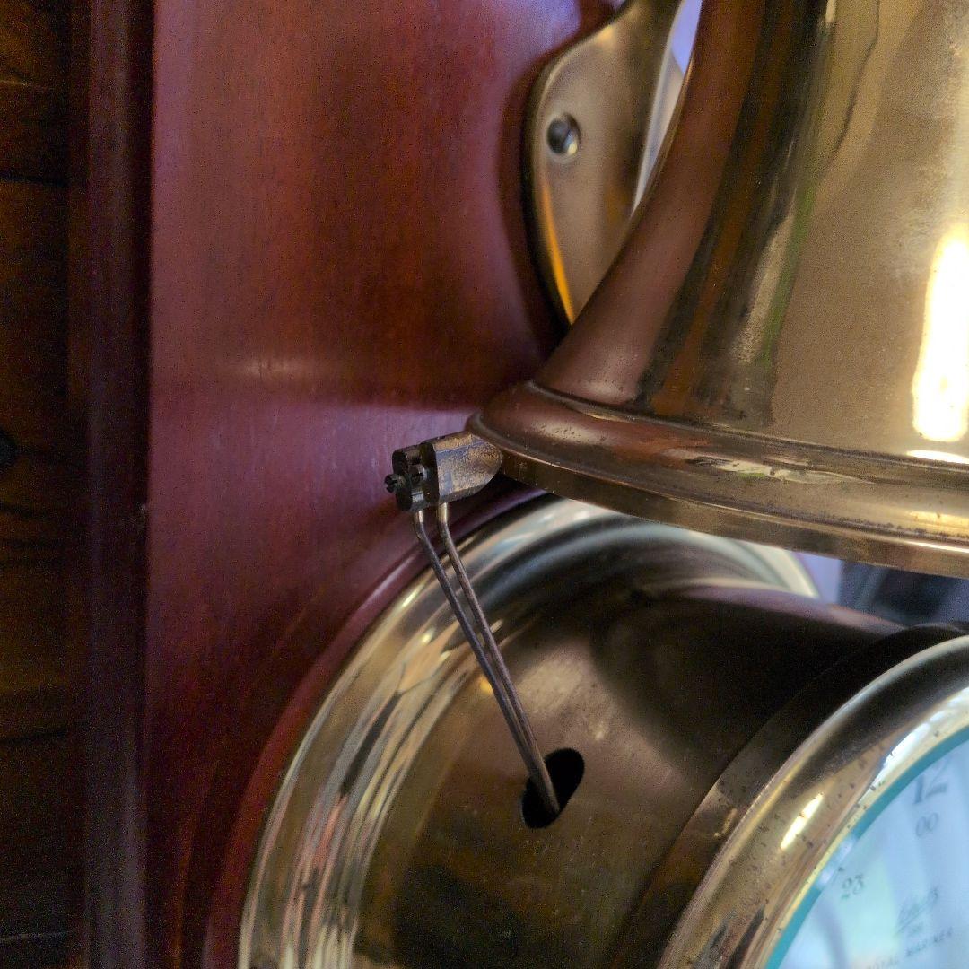 船舶時計ドイツ製ヴィンテージのシャッツロイヤルマリナーと船の鐘