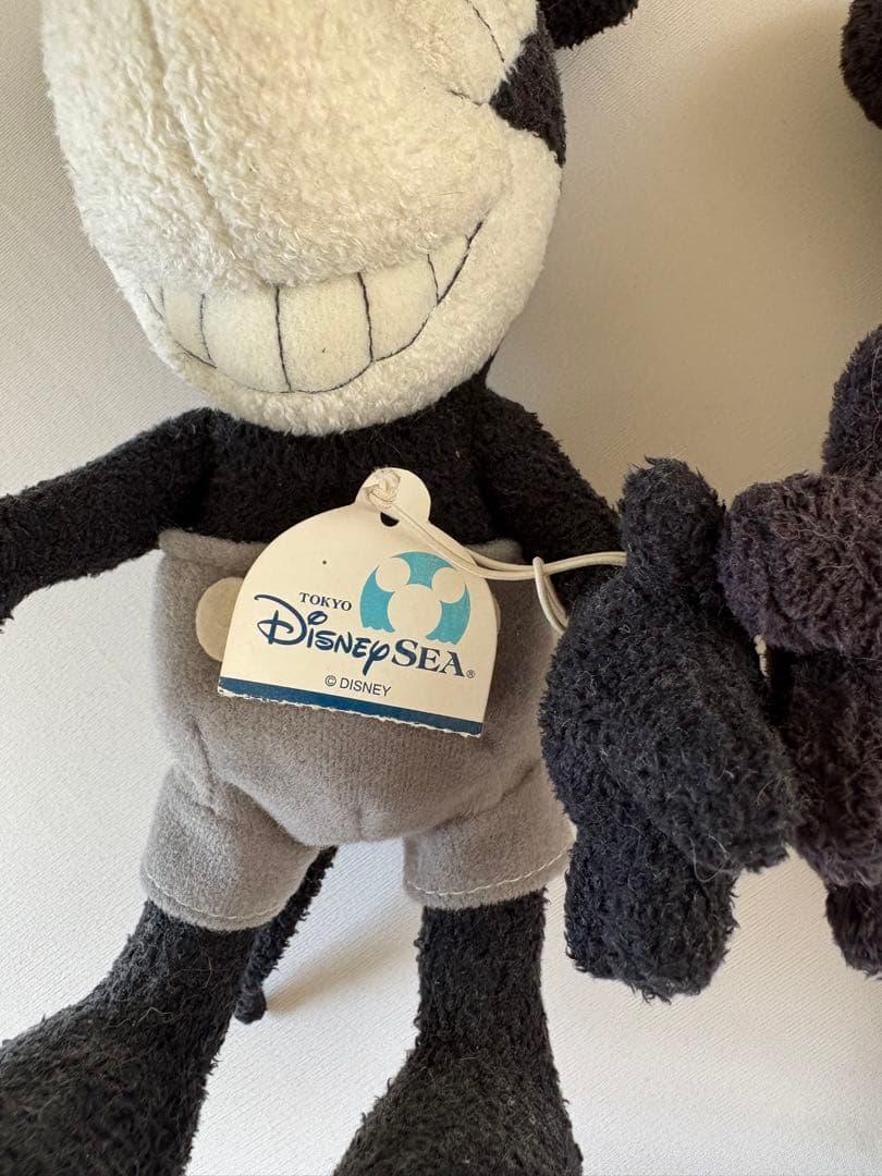 最終値下レアTDS プレーンクレイジー ミッキー スタンディングドールぬいぐるみ