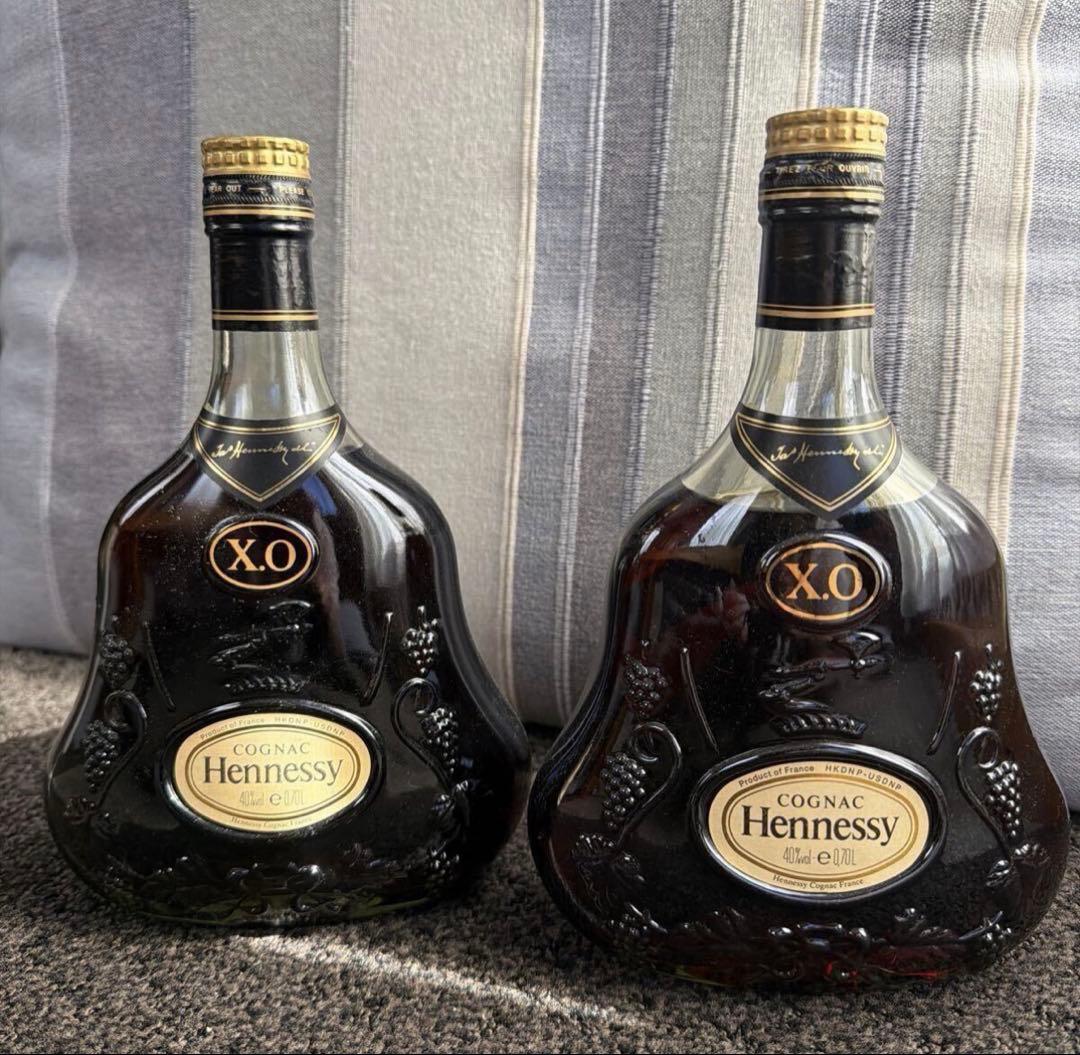 Hennessy XO コニャック 2本セット 箱無し 状態綺麗 - メルカリ