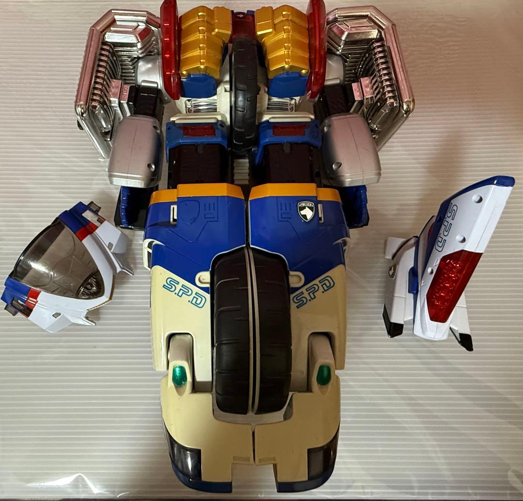 特捜戦隊デカレンジャー　 DXデカバイクロボ DXデカウイングロボセット