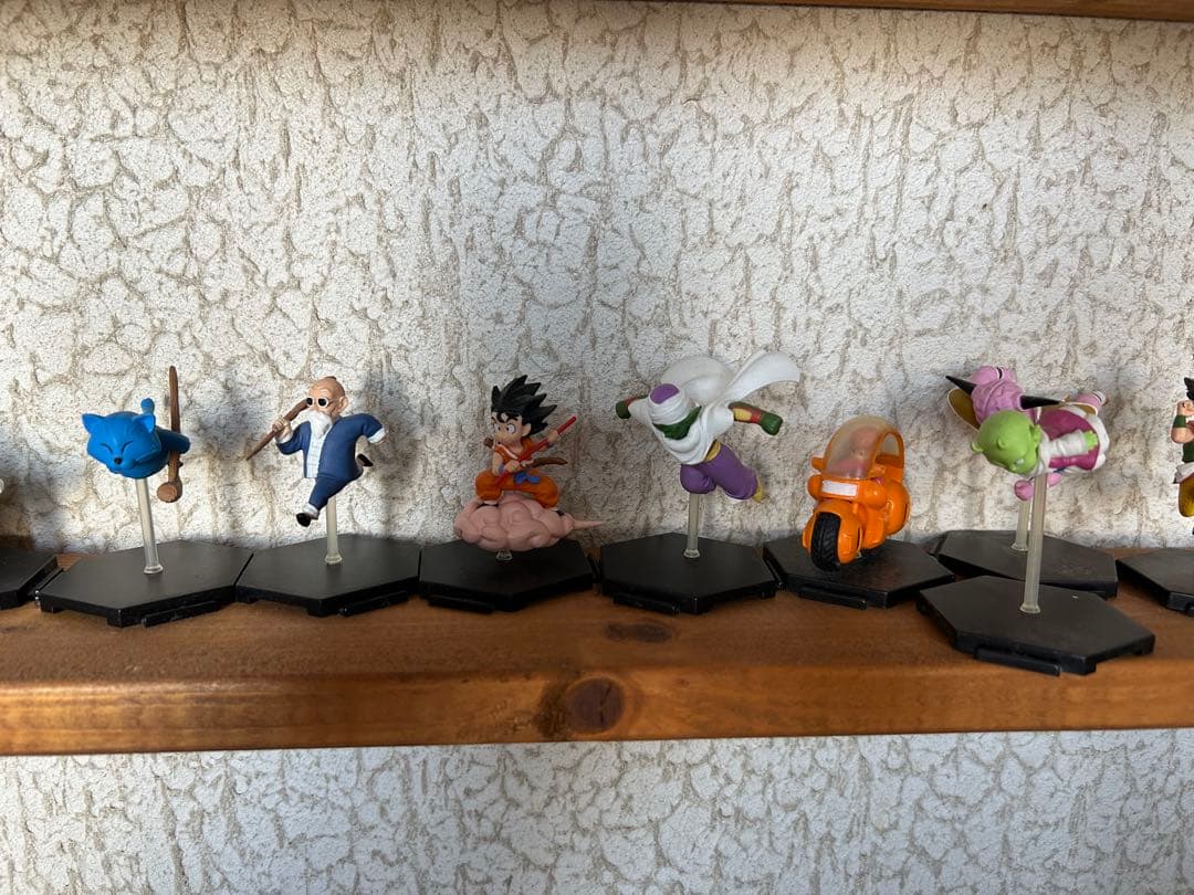 ドラゴンボール 背景紙フィギュアセット24セット　破損あり