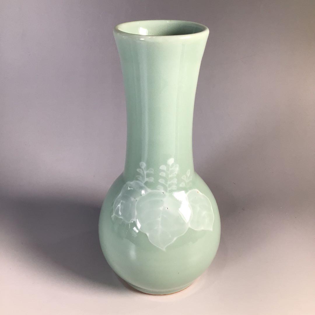 M566 皆具 『京焼』『平安静山造』『桐文』『青磁皆具』 共箱