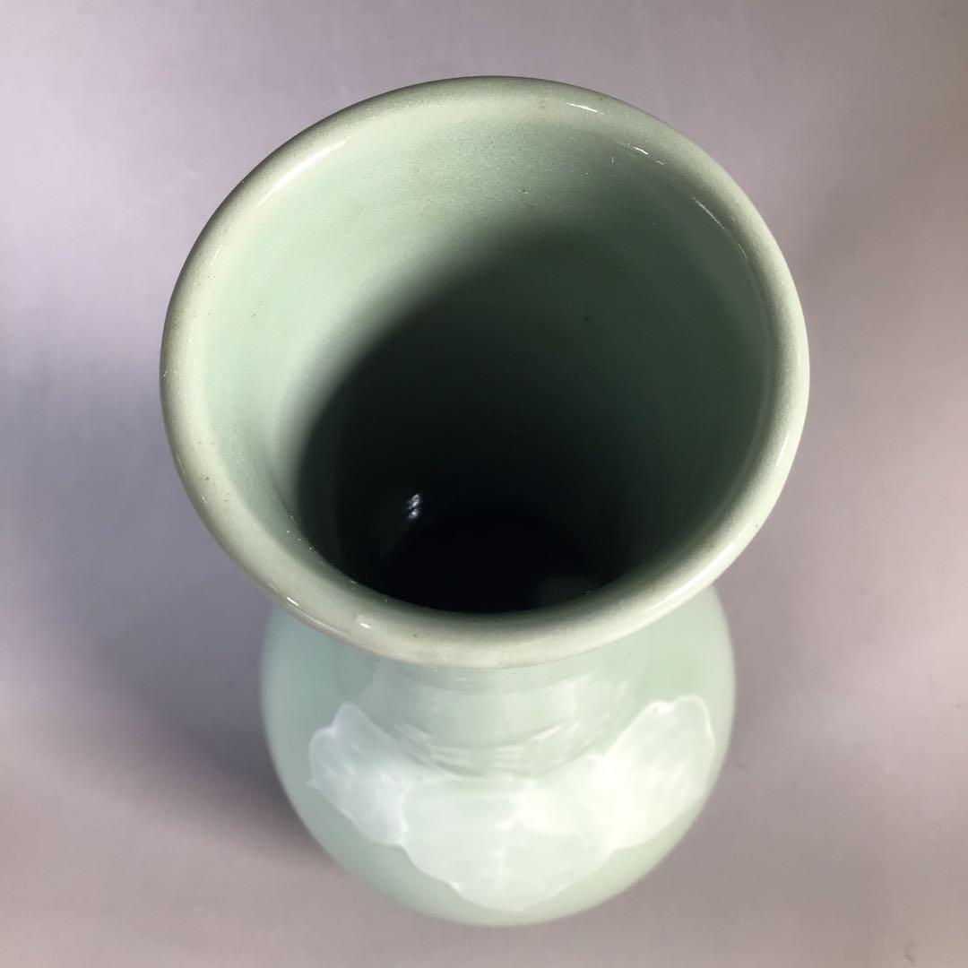 M566 皆具 『京焼』『平安静山造』『桐文』『青磁皆具』 共箱