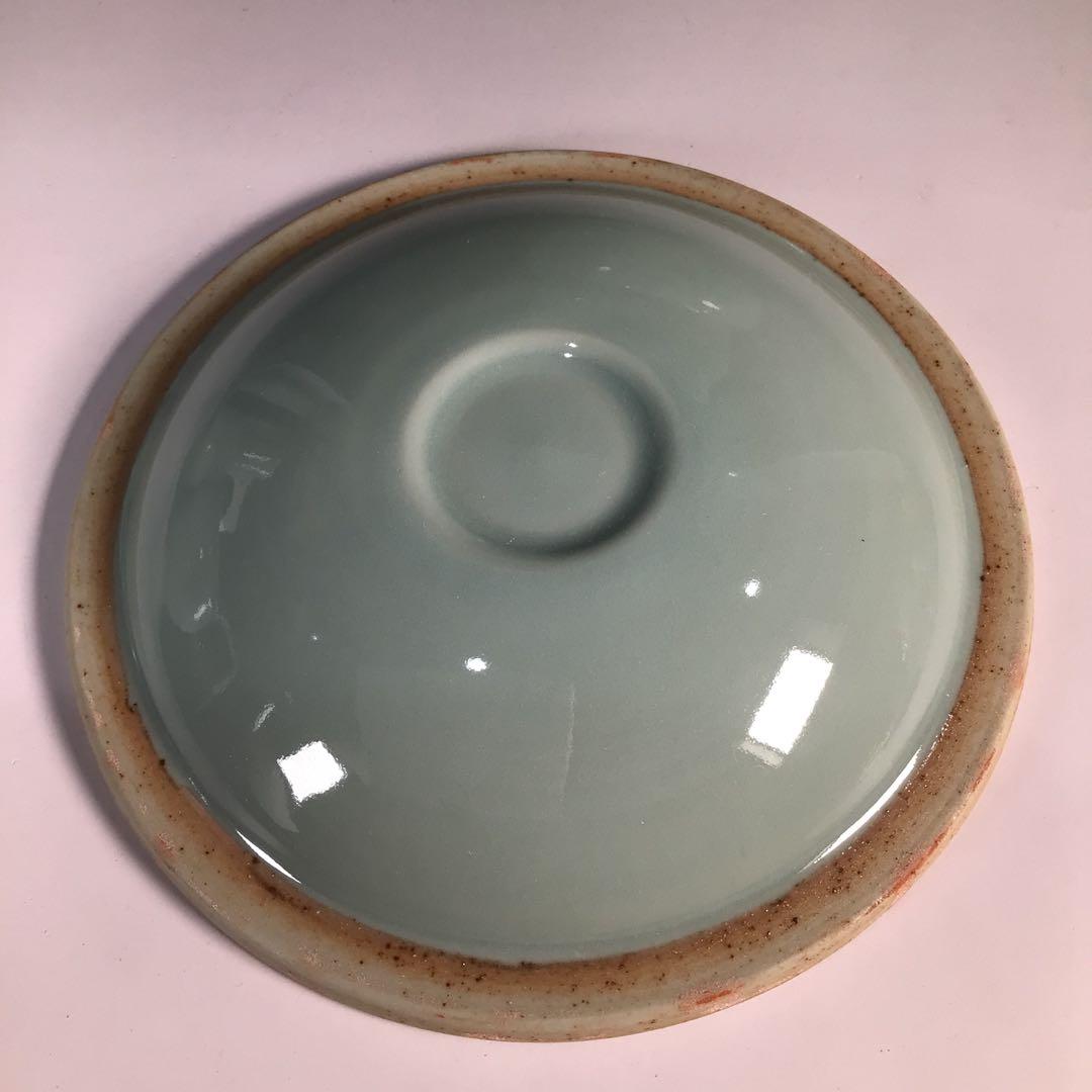 M566 皆具 『京焼』『平安静山造』『桐文』『青磁皆具』 共箱