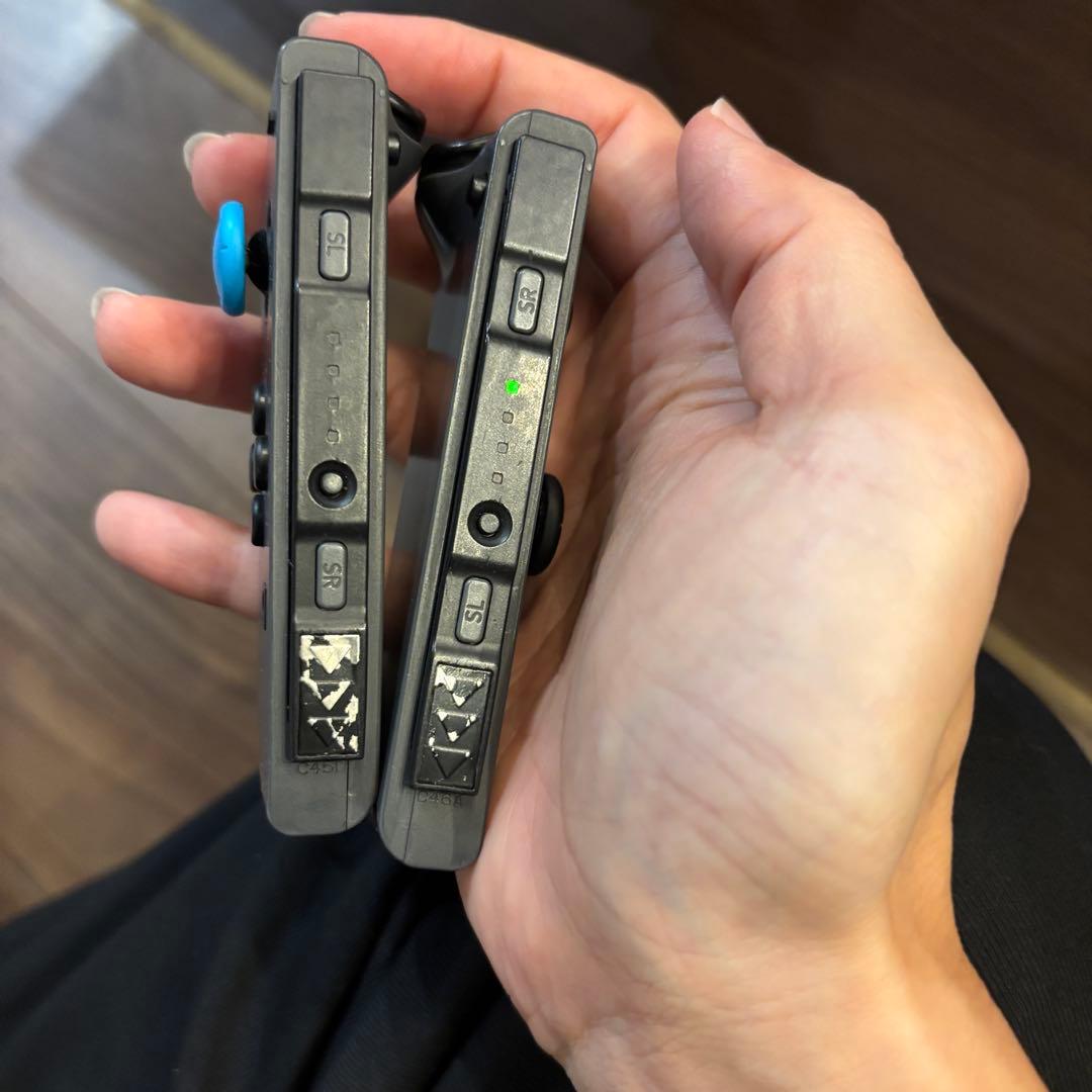 Nintendo Switch グレー 本体　ジョイコン5つ