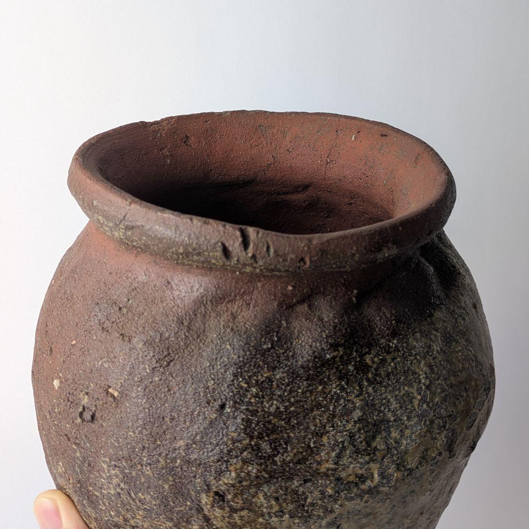 m*o様 常滑焼 灰釉 自然釉 壺 不識壺 お歯黒壺 花生 古常滑 六古窯 骨董