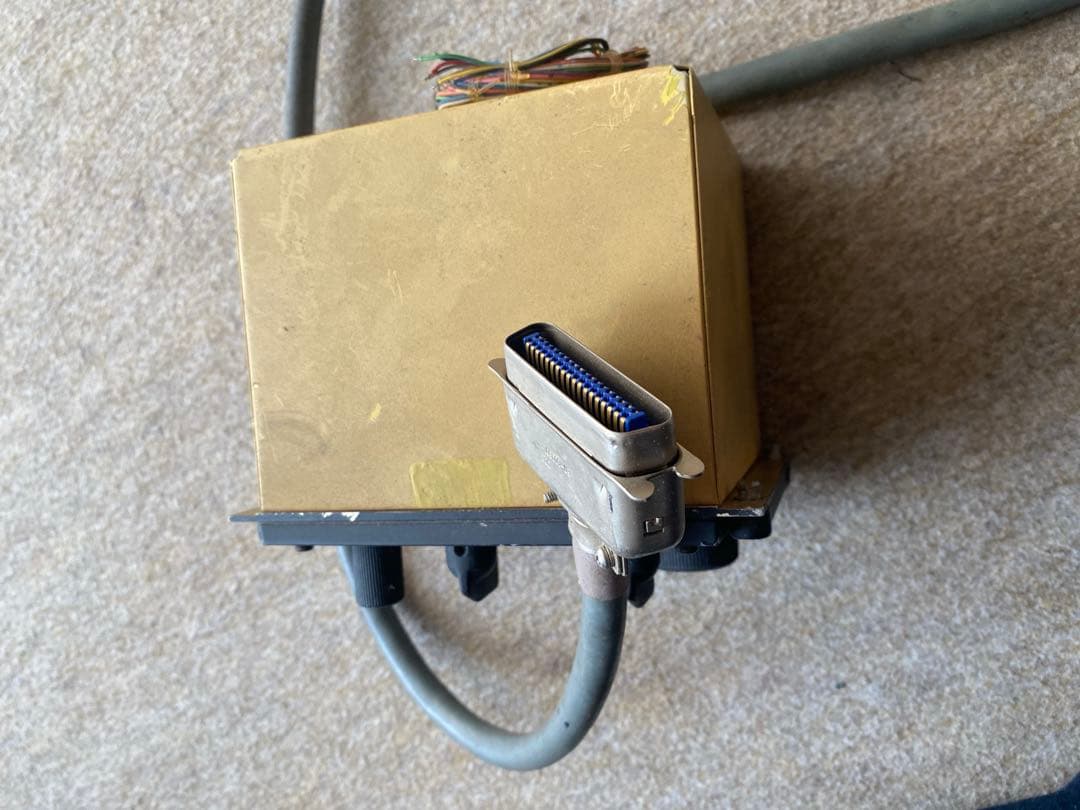 日本航空電子 新昭和 戦闘機 制御器N-C-625/HRC-106 ジャンク