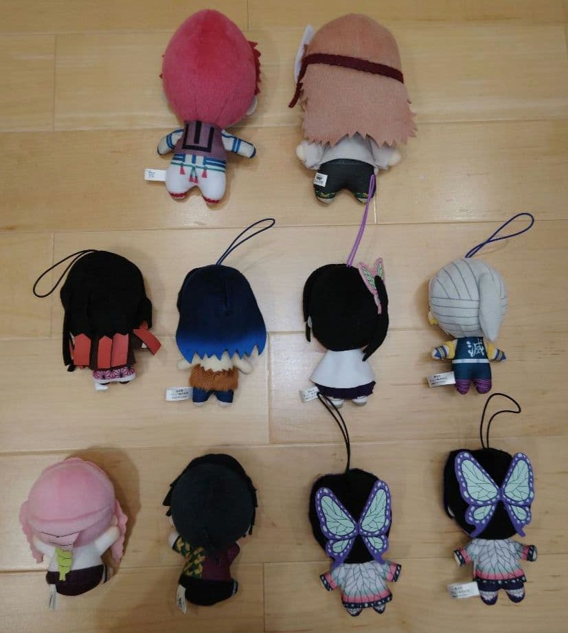 鬼滅の刃　ぬいぐるみ　10体セット　プライズ景品