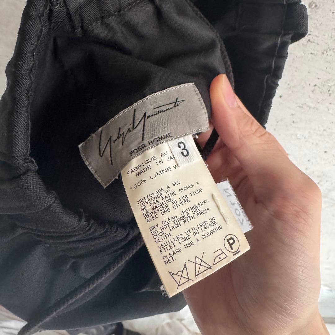 超美品 ヨウジヤマモト 16ss ウール ギャバジン スーパーサルエル