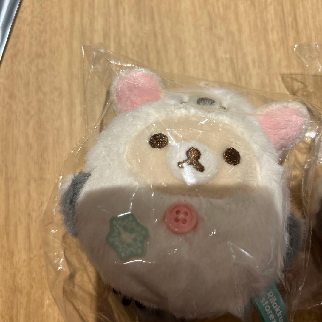 リラックマ シマエナガ 仙台 札幌 限定 ぶらさげぬいぐるみ