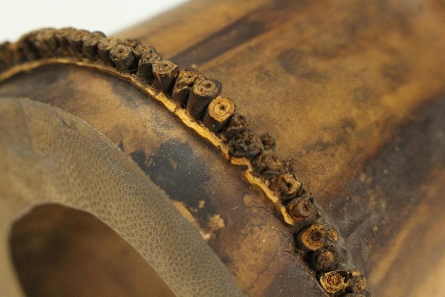 茶道具 竹花生 書付 時代物(K-XA872) - メルカリ