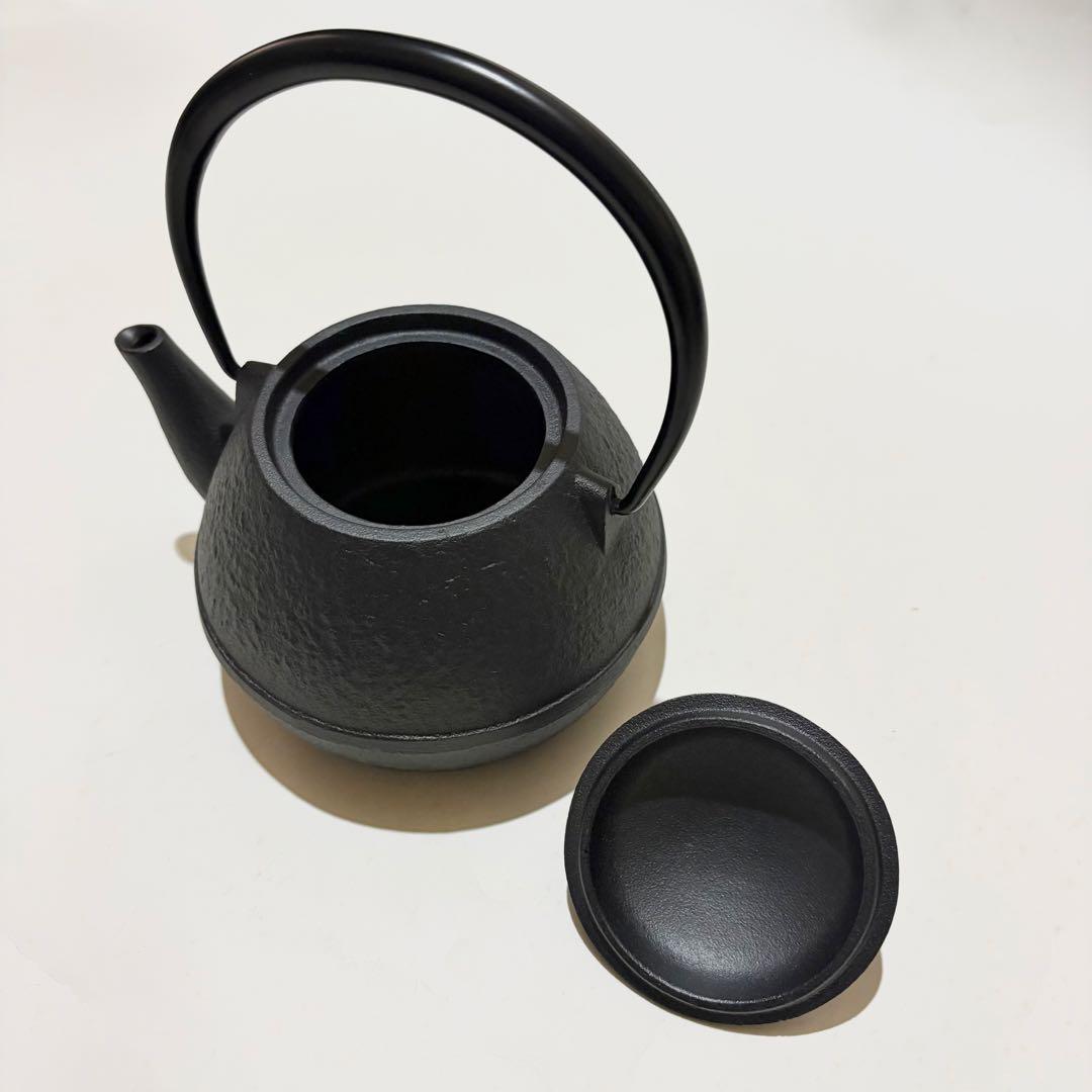 [未使用] oigen 及源 鉄瓶 たまご形 0.55L 盛栄堂 南部鉄器