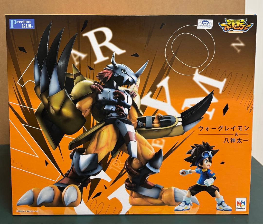 デジモン ウォーグレイモン & 八神太一 フィギュア　G.E.M シリーズ メガハウス(MEGAHOUSE)|G.E.Mシリーズ ウォーグレイモン&八神太一