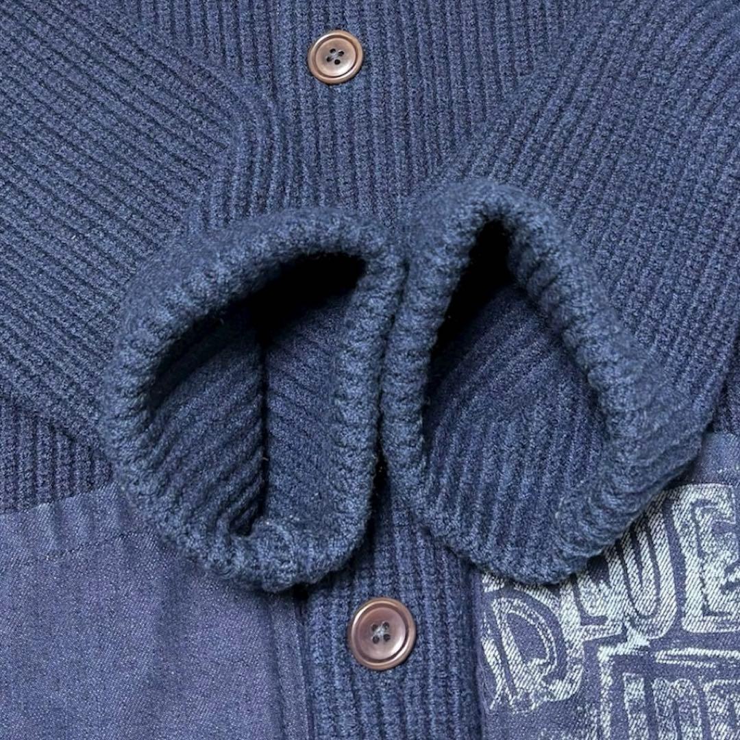 BLUE BLUE 圧縮ニットジャケット キムタク着 ラブジェネ 名作