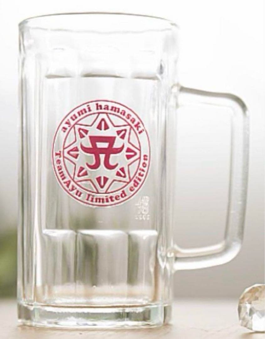 浜崎あゆみTA限定スクラッチ TA特製ビアジョッキ TeamAyu 特製ビア