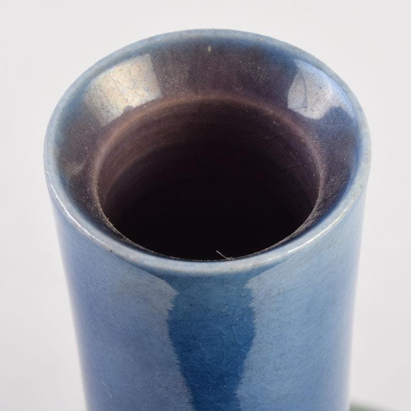 九谷焼 柳雨軒 三代八十吉 徳田正彦作 彩釉 花入 V 9198 - メルカリ