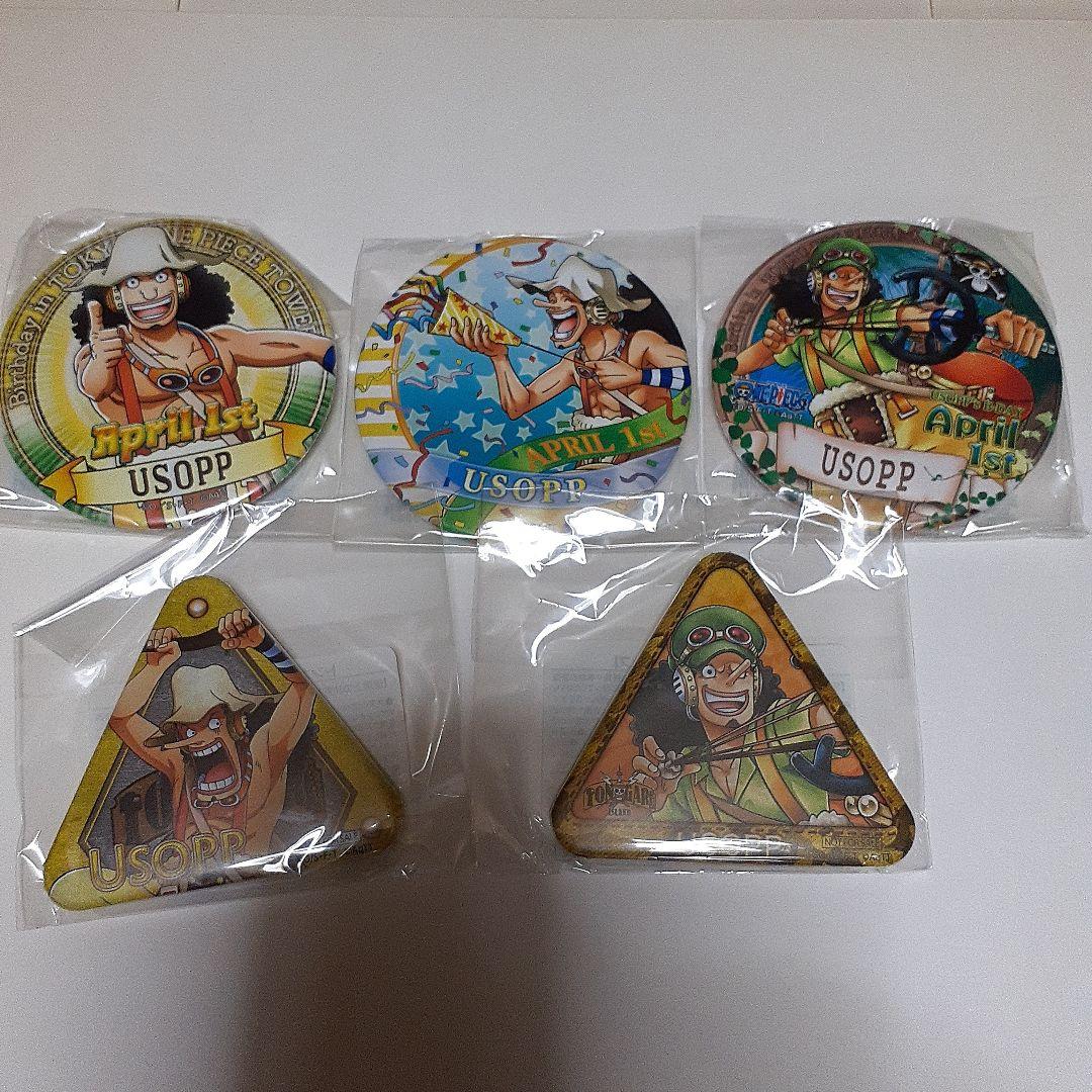 トンガリバースデー缶バッジ バーソロミュー・くま ワンピースタワー