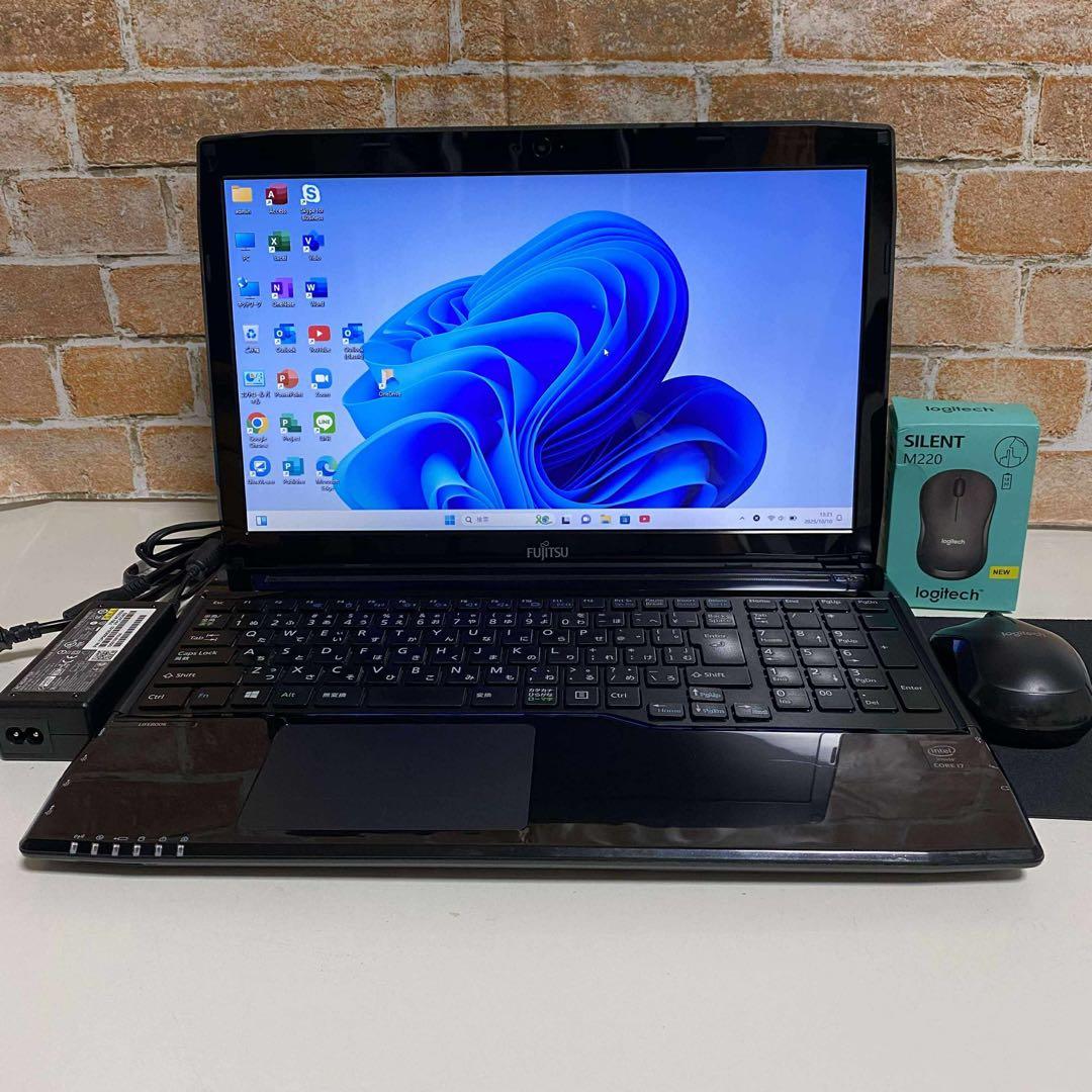 FUJITSUノート PC Corei7 SSD500GB Windows11 富士通 i7 高速SSD500G メモリ16 Windows11 ノートパソコン - メルカリ