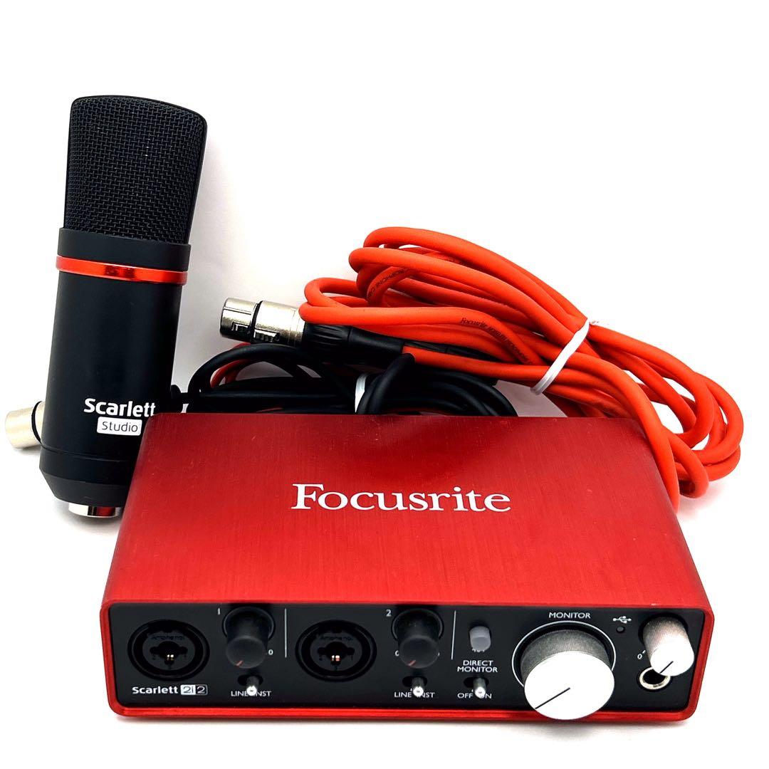 Focusrite Scarlett 2i2 オーディオインターフェイス　美品 Amazon.co.jp: Focusrite Scarlett 2i2 第4世代 2x2 USBオーディオ