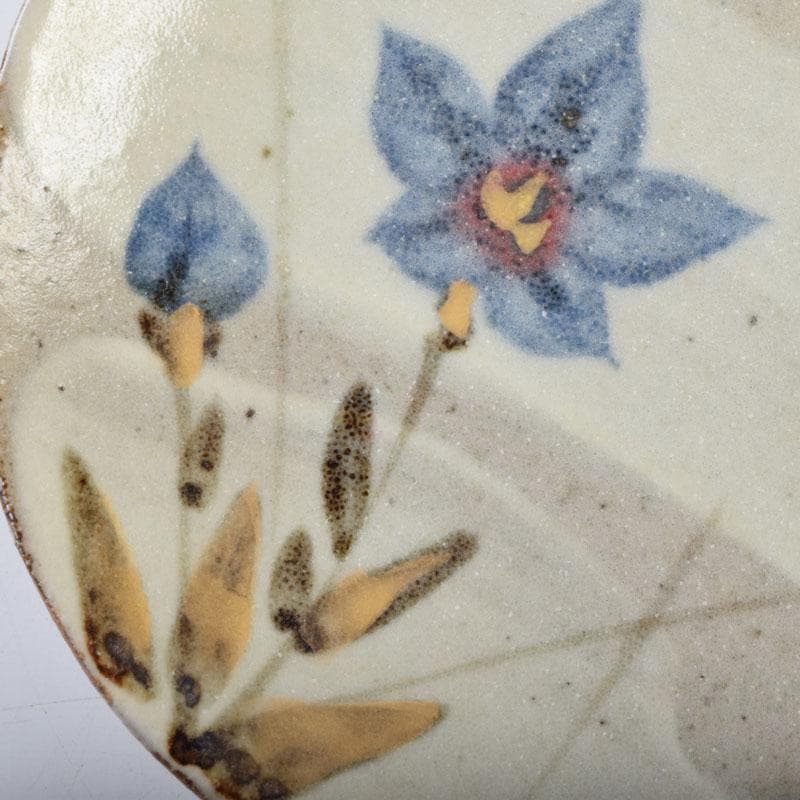 和食器 茶懐石 幸兵衛窯 加藤幸兵衛作 絵変 銘々皿 五客 共