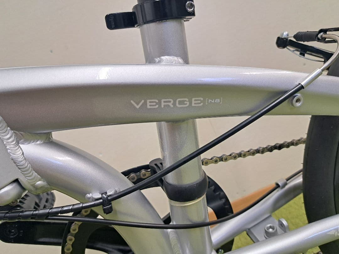 2024年購入 turn Verge N8 ターン ヴァージュ N8 シルバー