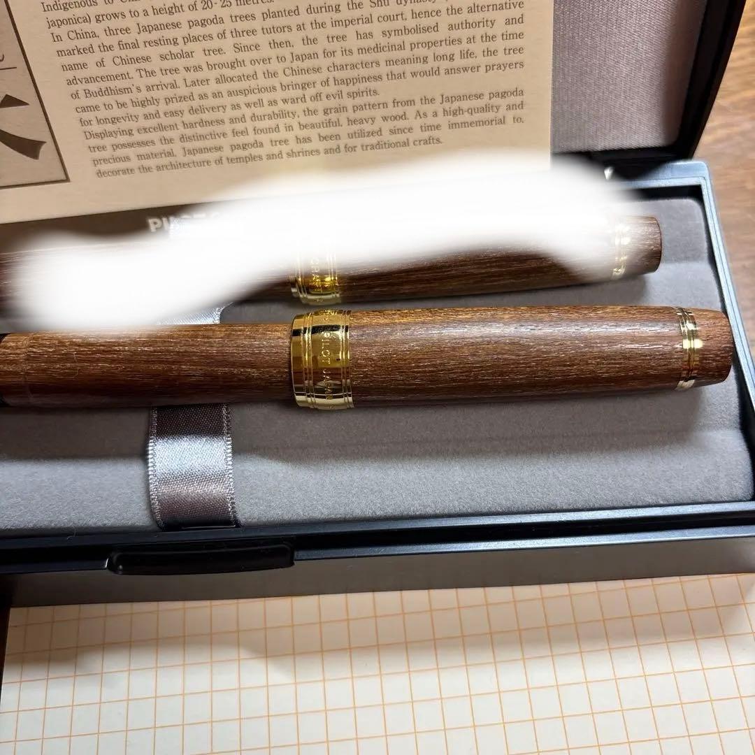Pizza　パイロット カスタム槐　万年筆&ボールペン