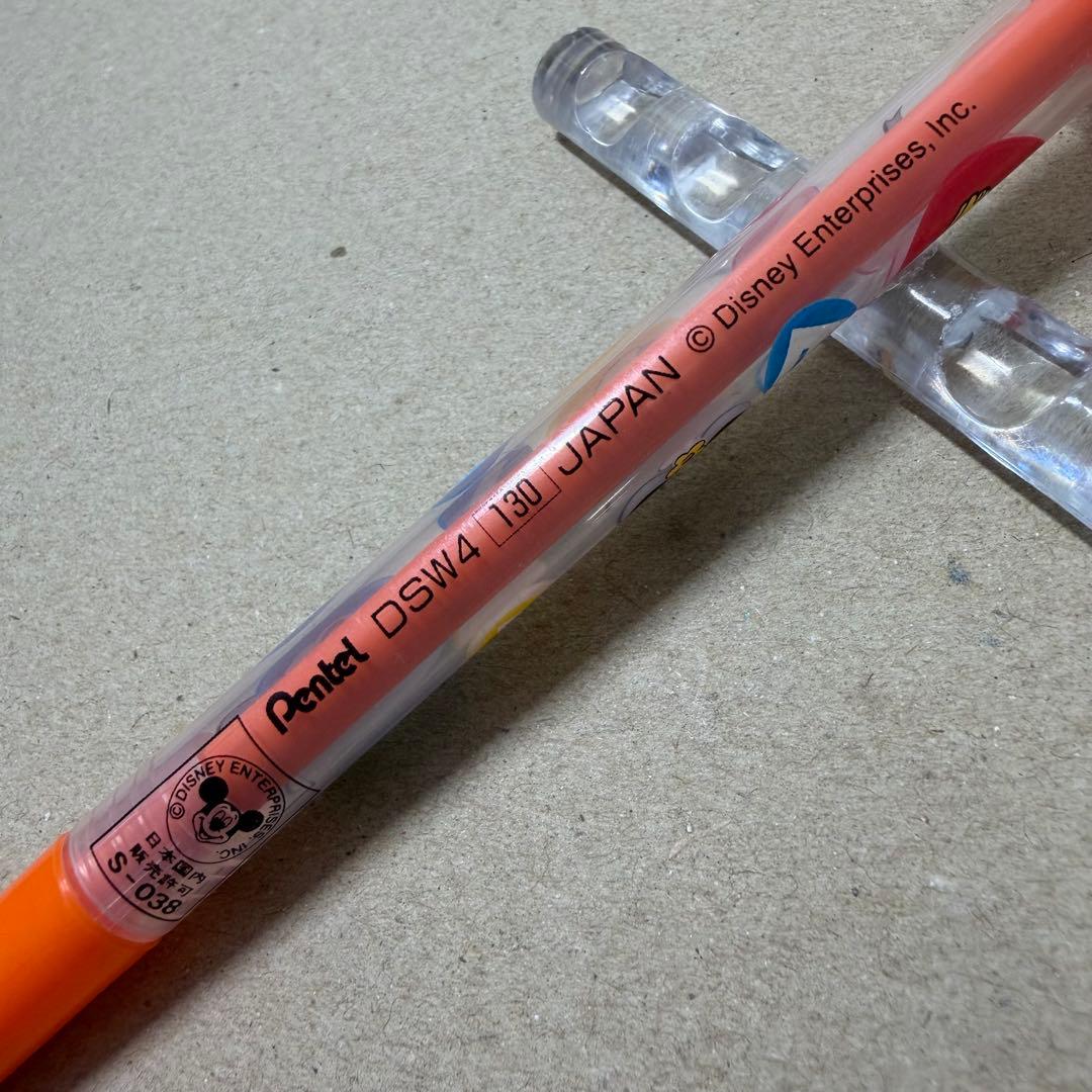 廃盤 ぺんてる カラーペン オレンジ 慶弔 パーソンズ ディズニー ペン