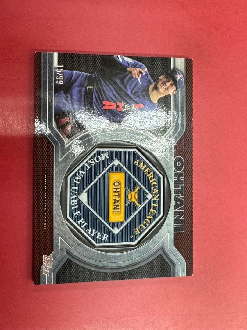 大谷翔平99枚限定カード No.15