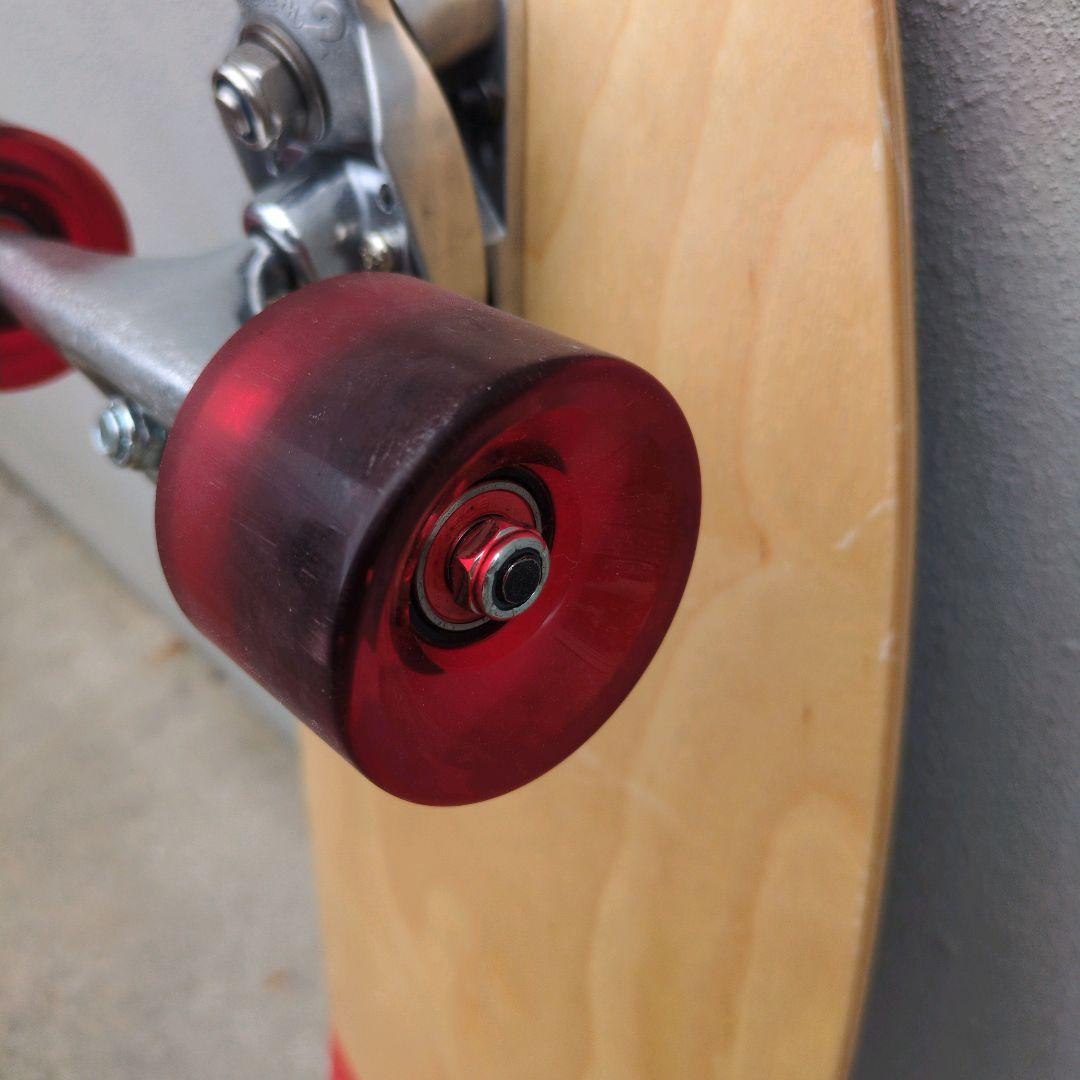 サーフスケートボード コンプリートスラスター2搭載カービング試乗程度