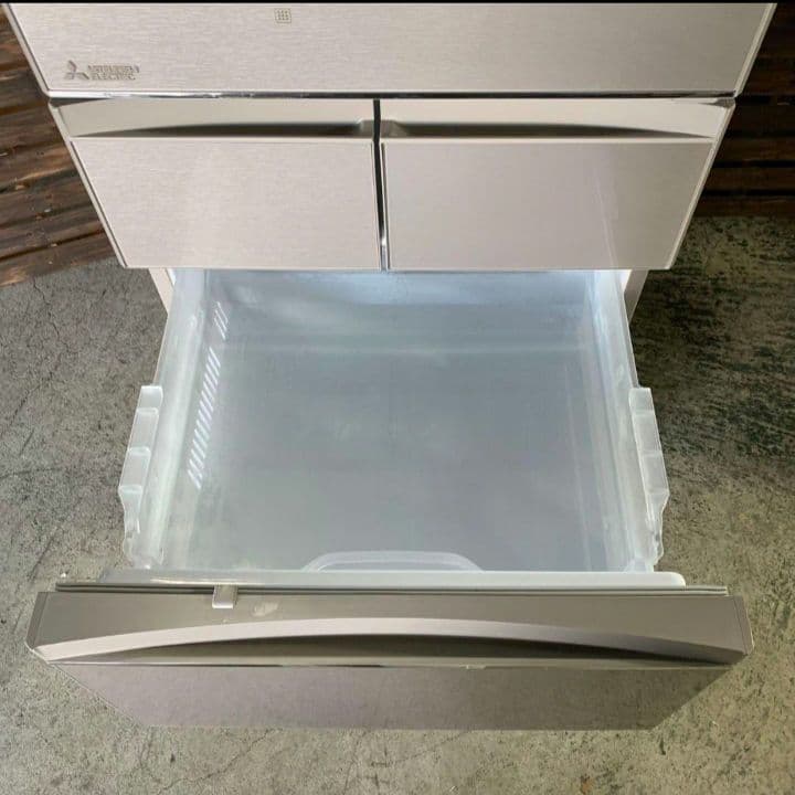 まこ I671R 三菱 5ドア 455L冷蔵庫 MR-B46J-C