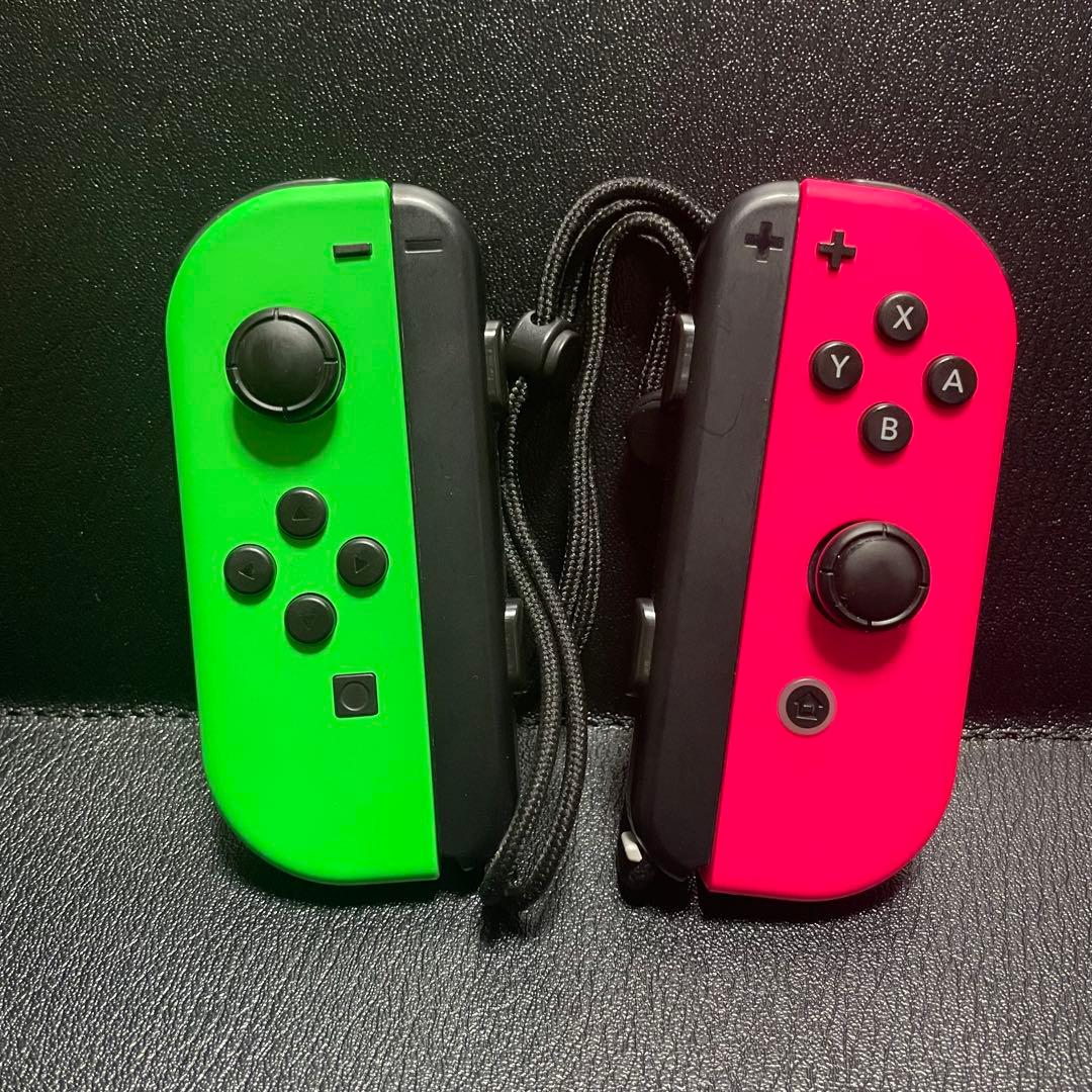 Switch 本体 グレー ネオンピンク ネオングリーン 付属品付き 箱付き