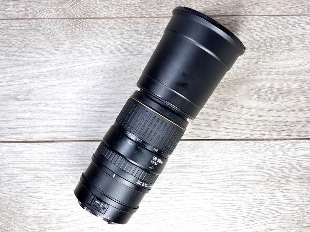 レンズ(ズーム) SIGMA APO 170-500mm f/5-6.3 CANON