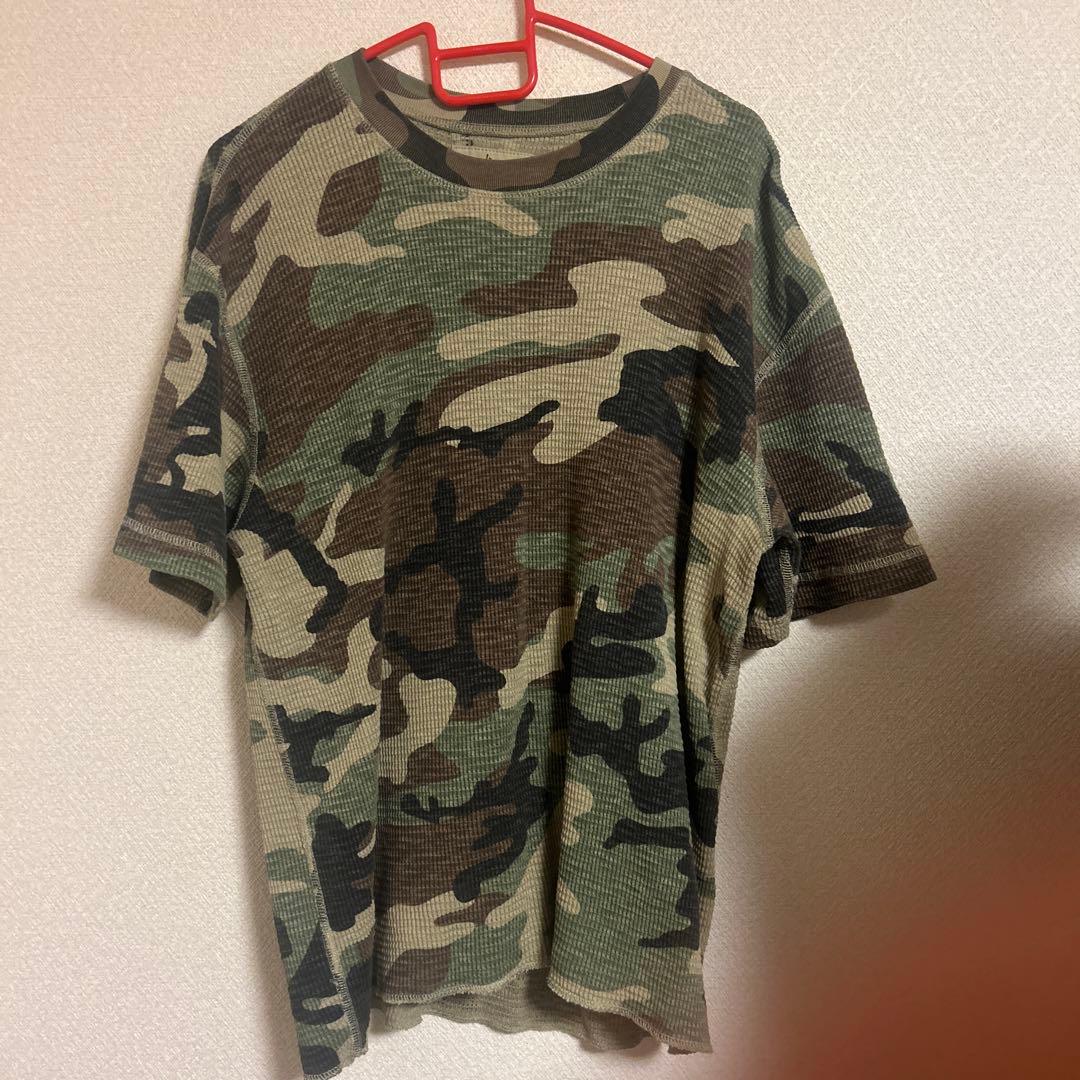 Stussy Pigment Dyed SS Thermal Camo s