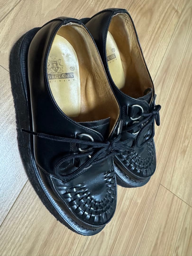 E COX ジョージコックス ギブソン クリーパー ラバーソール 27