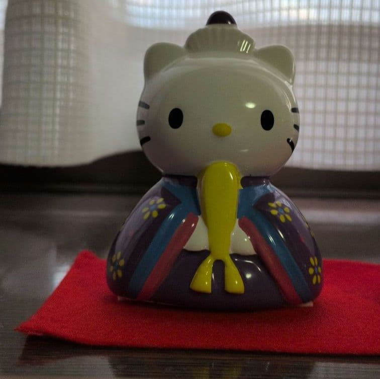 ハローキティ ダニエル ひな祭り 陶器雛人形 sanrio - メルカリ