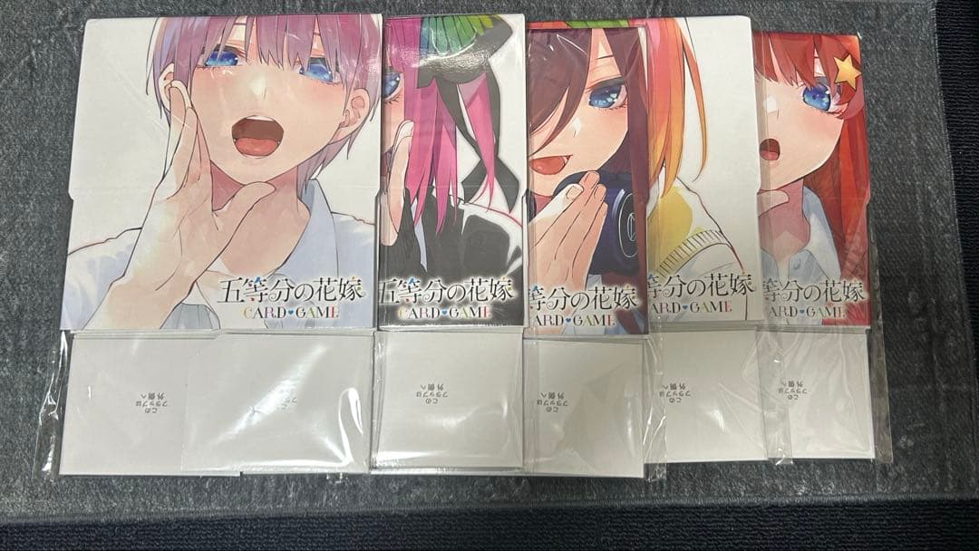五等分の花嫁カードゲーム ごとカドカップ ストレイジボックス 五等分
