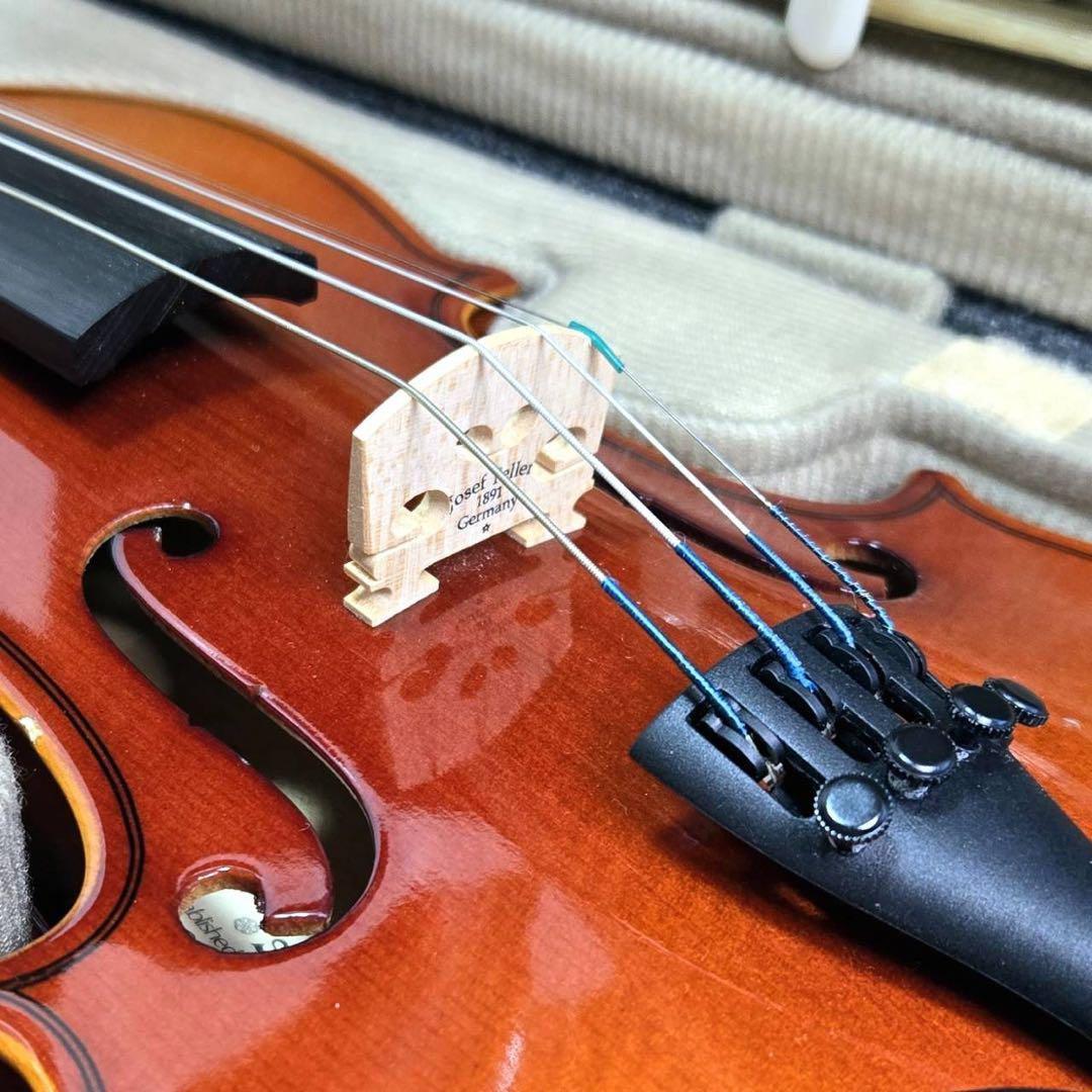 【美品】Suzuki バイオリン No.210 1/8 2017 KUN 肩当て