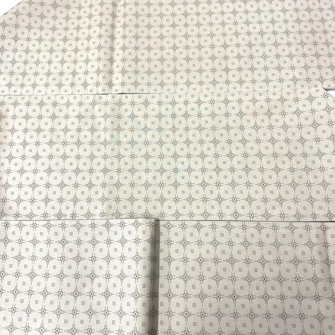 帯6117○弥栄織物謹製 紅型 双図染め 高級正絹 両面全通 リバーシブル