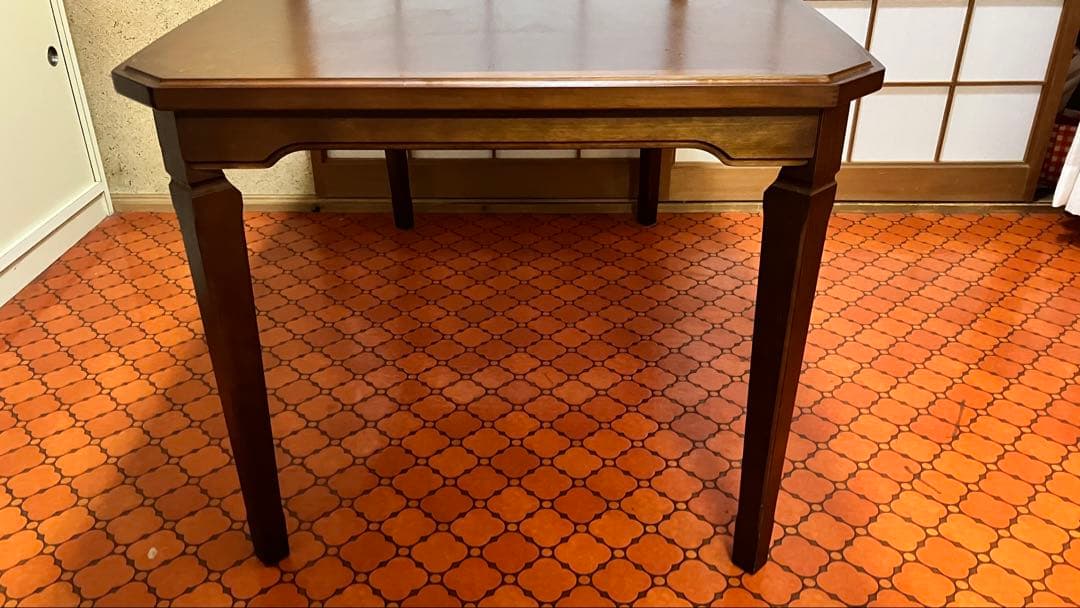 マルニ木工　地中海　ダイニングテーブル　幅137×奥87×高68cm 送料込