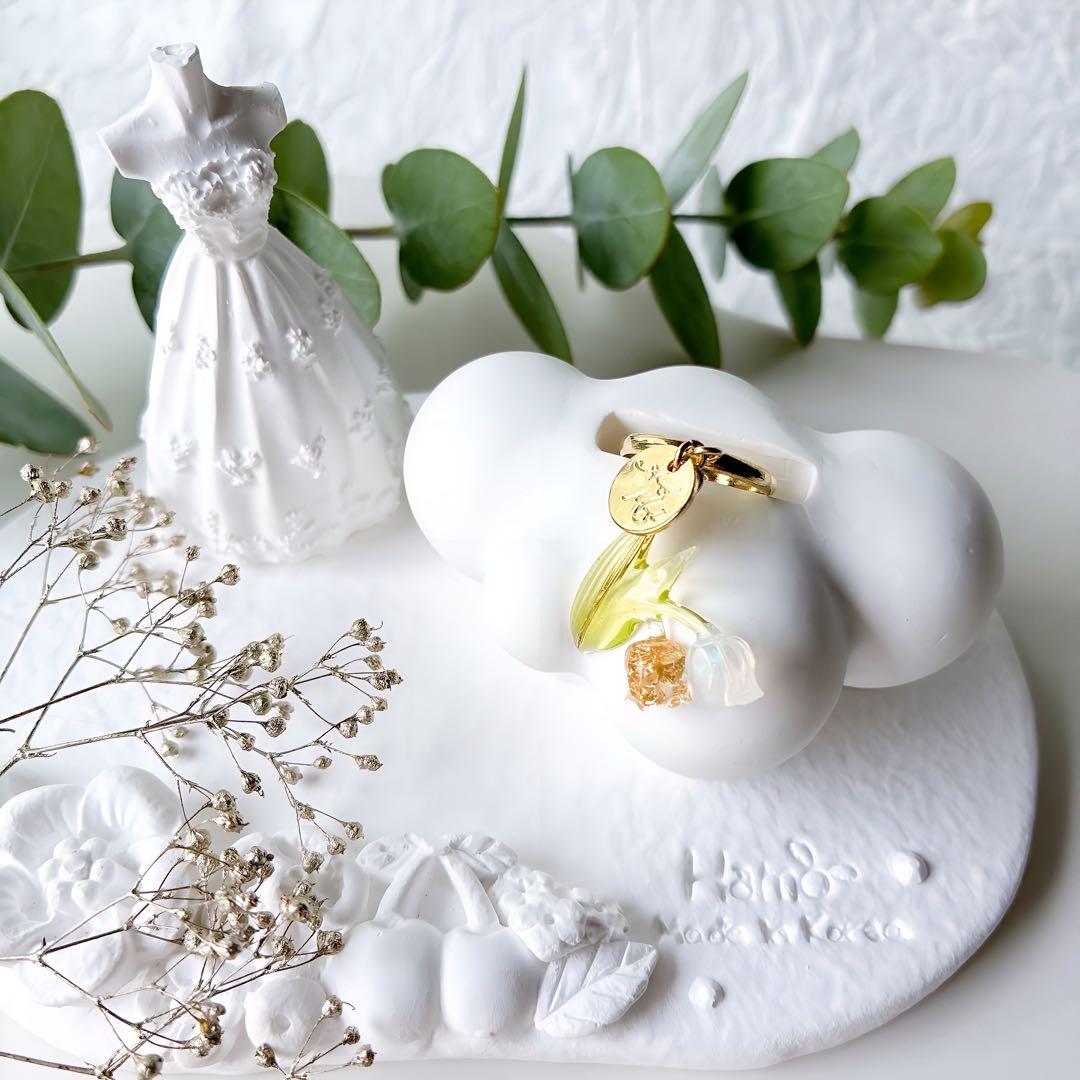 kikiさま専用レジンキーホルダー　うさぎ、いぬ、ひつじ3点セット