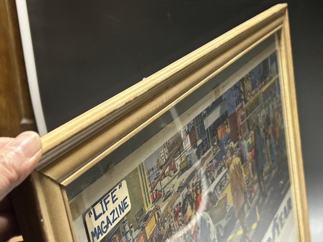 GOODYEAR 広告 アート額縁 インテリア ビンテージ LIFE 雑誌 - メルカリ