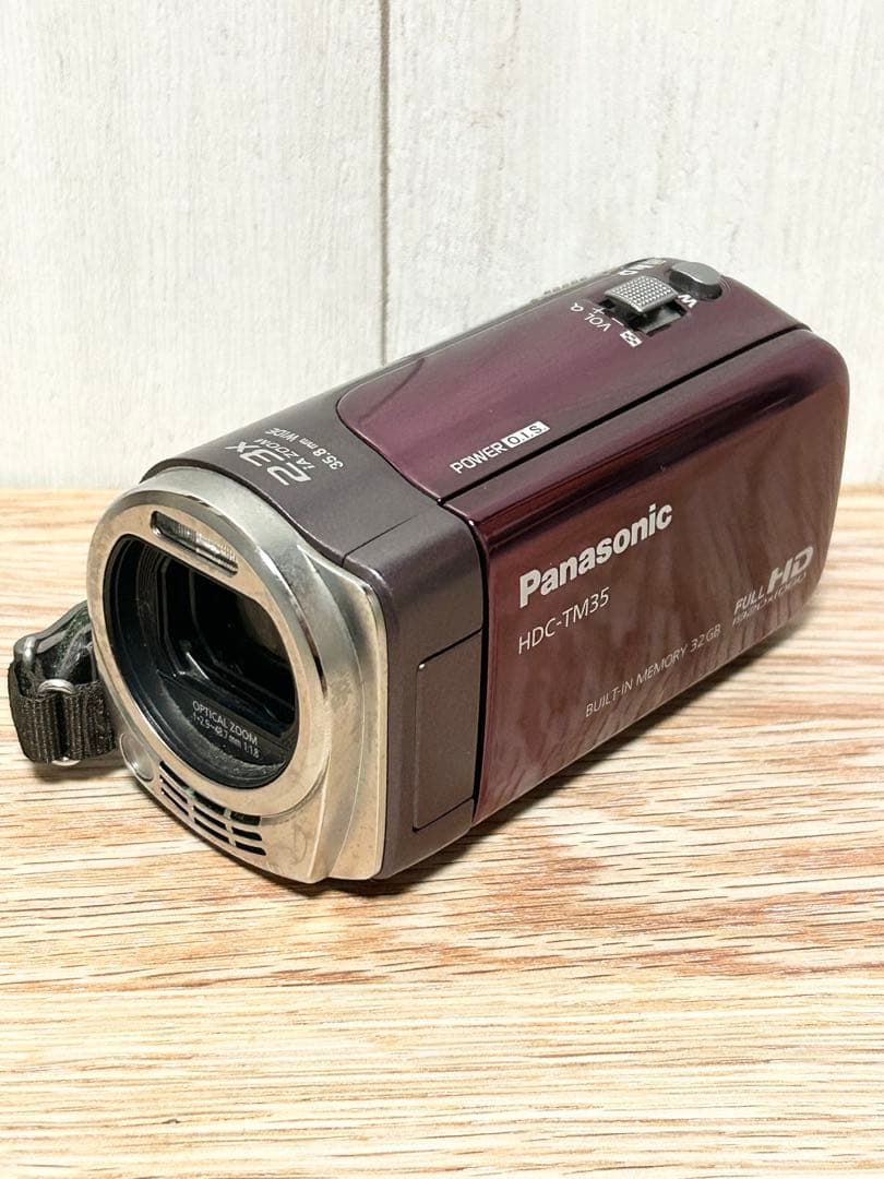 Panasonic HDC-TM35 フルHDビデオカメラ 32GB内蔵メモリ｜Panasonic