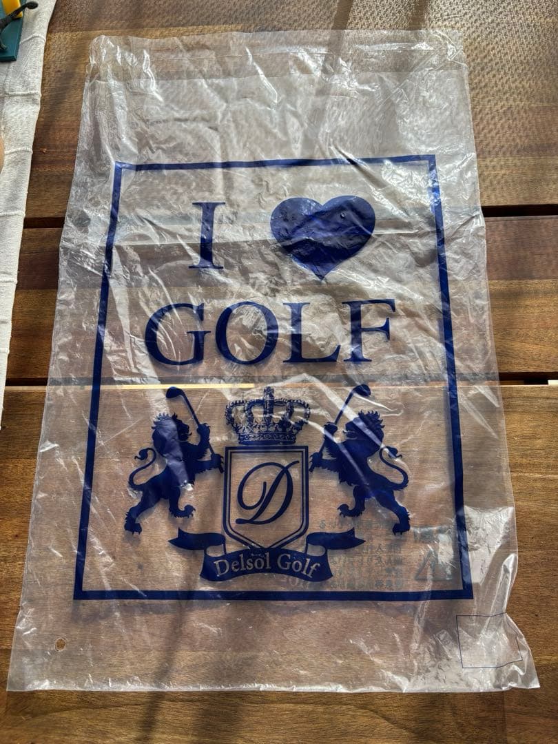 新品　DELSOL GOLF 裏起毛セットアップ　L-LLサイズ