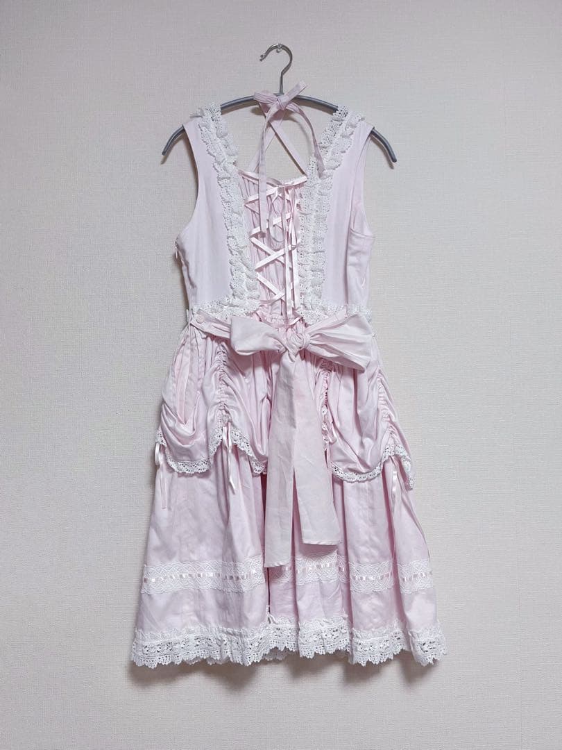 BABY キュドパリジャンパースカート JSK ピンク