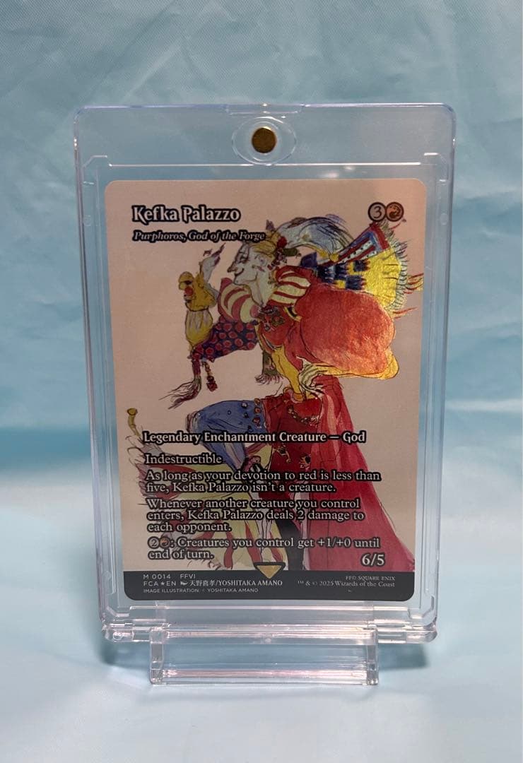 MTG ケフカ·パラッツォ ショーケース Foil (鍛治の神,パーフォロス