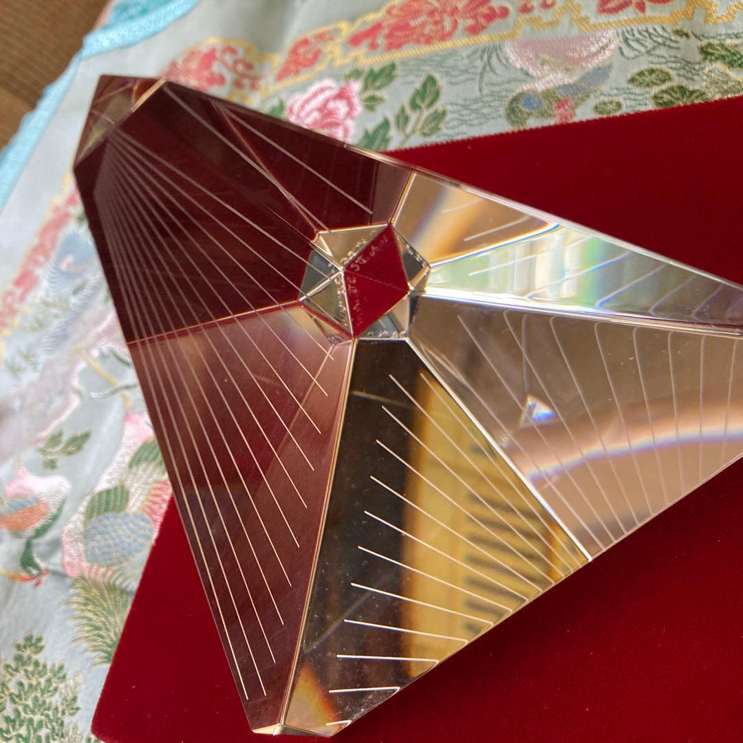 STEUABEN ピラミッド クリスタル スチューベン 1990年代 希少