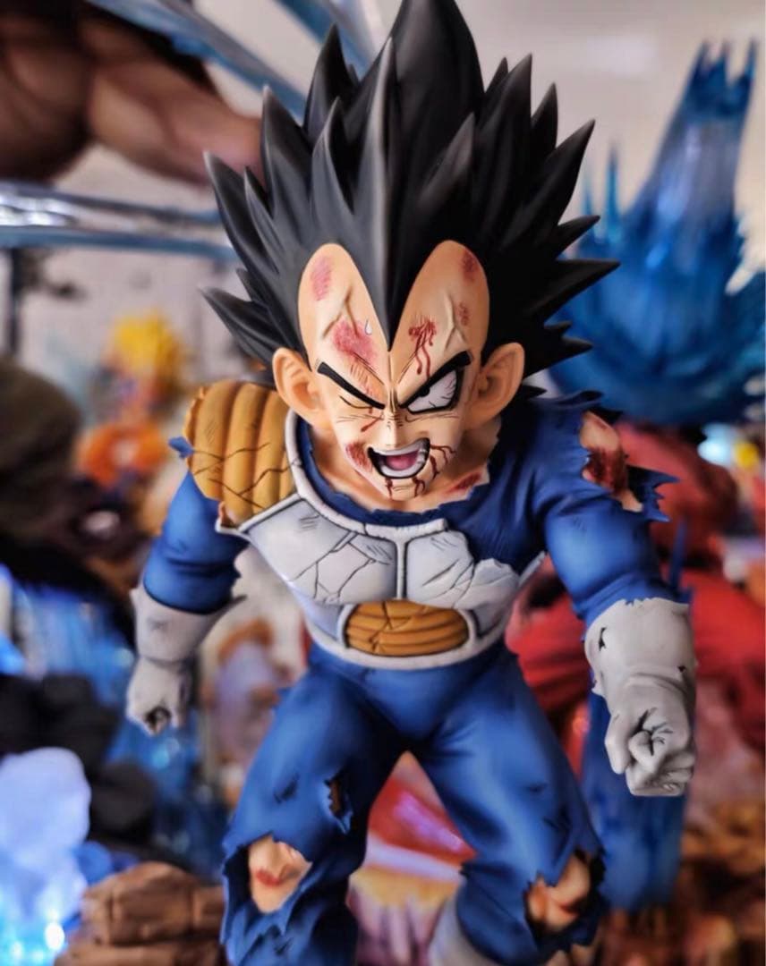 ドラゴンボール ベジータ ガレキ ガレージキット スタチュー X②⑤