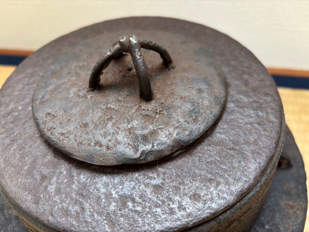 茶道具 炉釜 風炉釜 茶飯釜 替蓋・釜鐶 炉・風炉兼用 茶釜 【茶器